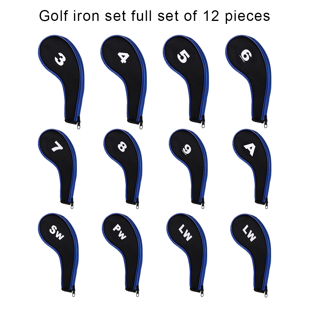 12 Pieces Golf Head Cover Swee - Golf Equipment And Gear ulasan dan harga