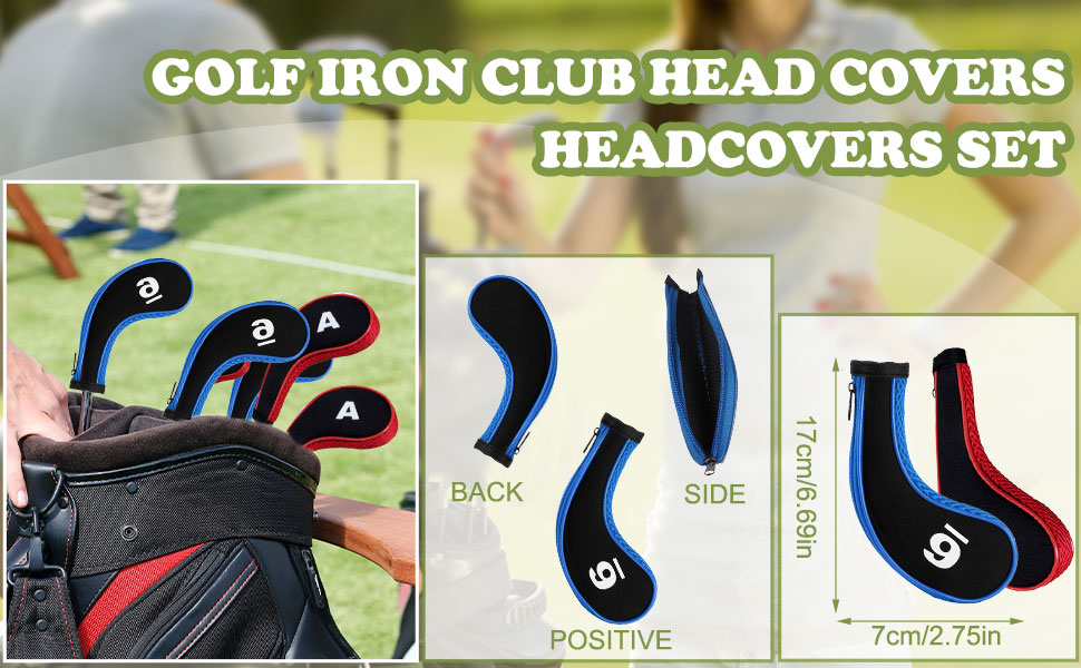 12 Pieces Golf Head Cover Swee - Golf Equipment And Gear ulasan dan harga